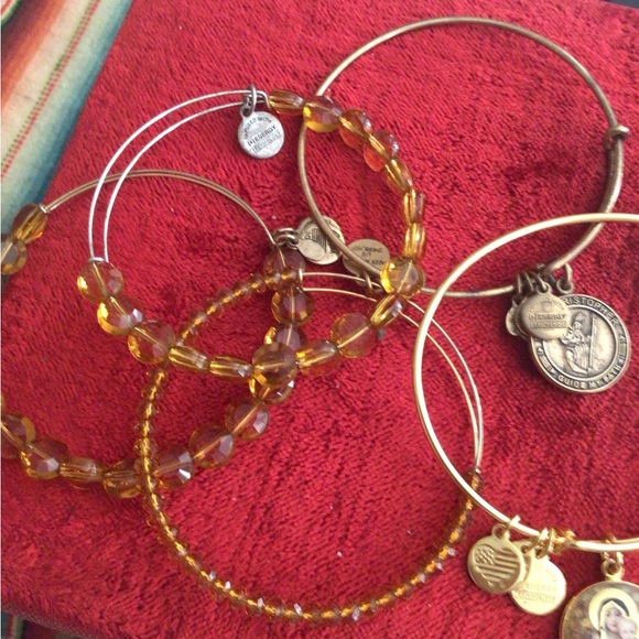 Alex and Ani Holy Mother bangle stack! - Picture 11 of 11